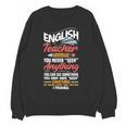 English Teacher Women Crewneck Sweatshirt, novelty gifts, funny gifts