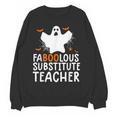 Faboolous Substitute Teacher Halloween Costume Women Crewneck Sweatshirt, novelty gifts, funny gifts