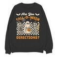 Are You Fall o Ween Directions Halloween Skeleton Teacher Women Crewneck Sweatshirt, novelty gifts, funny gifts Are You Fall o Ween Directions Halloween Skeleton Teacher Women Crewneck Sweatshirt, novelty gifts, funny gifts