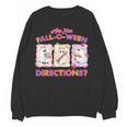 Are You Fall-O-Ween Directions Halloween Teacher Ghost Women Crewneck Sweatshirt, novelty gifts, funny gifts Are You Fall-O-Ween Directions Halloween Teacher Ghost Women Crewneck Sweatshirt, novelty gifts, funny gifts