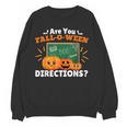 Are You Fall O Ween Directions Halloween Teacher Retro Women Crewneck Sweatshirt, novelty gifts, funny gifts Are You Fall O Ween Directions Halloween Teacher Retro Women Crewneck Sweatshirt, novelty gifts, funny gifts