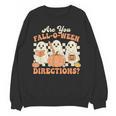 Are You Fall O Ween Directions Halloween Teacher Women Crewneck Sweatshirt, novelty gifts, funny gifts Are You Fall O Ween Directions Halloween Teacher Women Crewneck Sweatshirt, novelty gifts, funny gifts