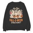 Are You Fall O Ween Directions Teacher Halloween Boo Ghost Women Crewneck Sweatshirt, novelty gifts, funny gifts Are You Fall O Ween Directions Teacher Halloween Boo Ghost Women Crewneck Sweatshirt, novelty gifts, funny gifts