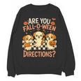 Are You Fall O Ween Directions Teacher Halloween Dog Ghost Women Crewneck Sweatshirt, novelty gifts, funny gifts Are You Fall O Ween Directions Teacher Halloween Dog Ghost Women Crewneck Sweatshirt, novelty gifts, funny gifts