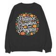Fall Special Education Teacher Pumpkin Autumn Halloween Women Crewneck Sweatshirt, novelty gifts, funny gifts