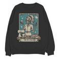 FCS Teacher Skeleton Halloween Family And Consumer Science Women Crewneck Sweatshirt, novelty gifts, funny gifts