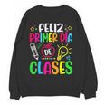 Feliz Primer Dia De Clases Kids Girl Teacher Spanish School Women Crewneck Sweatshirt, novelty gifts, funny gifts Feliz Primer Dia De Clases Kids Girl Teacher Spanish School Women Crewneck Sweatshirt, novelty gifts, funny gifts