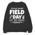Field Day Second 2nd Grade Orange 2025 Boy Girl Teacher Women Crewneck Sweatshirt, novelty gifts, funny gifts Field Day Second 2nd Grade Orange 2025 Boy Girl Teacher Women Crewneck Sweatshirt, novelty gifts, funny gifts
