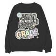 First Day Of Fifth Grade Composition Notebook Teacher Women Crewneck Sweatshirt, novelty gifts, funny gifts