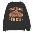First Grade Crew Thanksgiving Fall Teacher 1st Grade Team Women Crewneck Sweatshirt, novelty gifts, funny gifts First Grade Crew Thanksgiving Fall Teacher 1st Grade Team Women Crewneck Sweatshirt, novelty gifts, funny gifts
