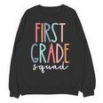First Grade Squad 1st Grade Teacher Crew Back To School Team Women Crewneck Sweatshirt, novelty gifts, funny gifts First Grade Squad 1st Grade Teacher Crew Back To School Team Women Crewneck Sweatshirt, novelty gifts, funny gifts