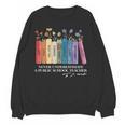 Floral Books Never Underestimate A Public School Teacher Women Crewneck Sweatshirt, novelty gifts, funny gifts Floral Books Never Underestimate A Public School Teacher Women Crewneck Sweatshirt, novelty gifts, funny gifts