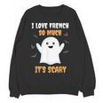 French Teacher Halloween French Class School Women Crewneck Sweatshirt, novelty gifts, funny gifts French Teacher Halloween French Class School Women Crewneck Sweatshirt, novelty gifts, funny gifts