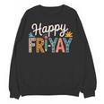 Fri-Yay Teacher Fry Yay Friday Weekend Happy Fri-Yay Women Crewneck Sweatshirt, novelty gifts, funny gifts Fri-Yay Teacher Fry Yay Friday Weekend Happy Fri-Yay Women Crewneck Sweatshirt, novelty gifts, funny gifts