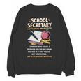 Front Office Teacher Admin Meaning School Secretary Women Crewneck Sweatshirt, novelty gifts, funny gifts Front Office Teacher Admin Meaning School Secretary Women Crewneck Sweatshirt, novelty gifts, funny gifts