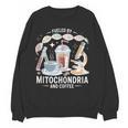 Fueled By Mitochondria Coffee Science Teacher Student Women Crewneck Sweatshirt, novelty gifts, funny gifts Fueled By Mitochondria Coffee Science Teacher Student Women Crewneck Sweatshirt, novelty gifts, funny gifts