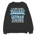 Fun German Teacher Appreciation Language Class Saying Women Crewneck Sweatshirt, novelty gifts, funny gifts Fun German Teacher Appreciation Language Class Saying Women Crewneck Sweatshirt, novelty gifts, funny gifts
