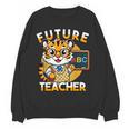 Future Teacher Graphic For Boys Inspiring Young Minds Women Crewneck Sweatshirt, novelty gifts, funny gifts