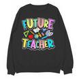 Future Teacher Kid's Career Women Crewneck Sweatshirt, novelty gifts, funny gifts Future Teacher Kid's Career Women Crewneck Sweatshirt, novelty gifts, funny gifts
