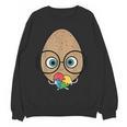 The Good Egg Teacher Halloween Costume Food Group Cute Women Crewneck Sweatshirt, novelty gifts, funny gifts