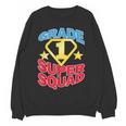 Grade 1 Super Squad Superhero Teacher Team Women Crewneck Sweatshirt, novelty gifts, funny gifts Grade 1 Super Squad Superhero Teacher Team Women Crewneck Sweatshirt, novelty gifts, funny gifts