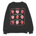 Groovy Kindergarten Is My Jam Strawberry Kinder Team Teacher Women Crewneck Sweatshirt, novelty gifts, funny gifts Groovy Kindergarten Is My Jam Strawberry Kinder Team Teacher Women Crewneck Sweatshirt, novelty gifts, funny gifts