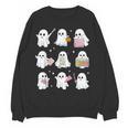 Halloween Ghost Speech Therapy SLP Fall Teacher Tee Women Crewneck Sweatshirt, novelty gifts, funny gifts Halloween Ghost Speech Therapy SLP Fall Teacher Tee Women Crewneck Sweatshirt, novelty gifts, funny gifts