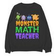 Halloween Monster Math Teacher Men Women Women Crewneck Sweatshirt, novelty gifts, funny gifts Halloween Monster Math Teacher Men Women Women Crewneck Sweatshirt, novelty gifts, funny gifts