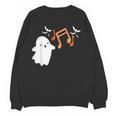 Halloween Music Note Ghost Teacher Fall Musical Instrument Women Crewneck Sweatshirt, novelty gifts, funny gifts Halloween Music Note Ghost Teacher Fall Musical Instrument Women Crewneck Sweatshirt, novelty gifts, funny gifts