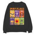 Halloween Spooky Syllable Types Teacher Educational Women Crewneck Sweatshirt, novelty gifts, funny gifts