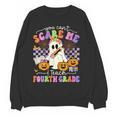 Halloween Teacher You Can't Scare Me I Teach Fourth Grade Women Crewneck Sweatshirt, novelty gifts, funny gifts Halloween Teacher You Can't Scare Me I Teach Fourth Grade Women Crewneck Sweatshirt, novelty gifts, funny gifts