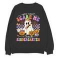 Halloween Teacher You Can't Scare Me I Teach Kindergarten Women Crewneck Sweatshirt, novelty gifts, funny gifts Halloween Teacher You Can't Scare Me I Teach Kindergarten Women Crewneck Sweatshirt, novelty gifts, funny gifts