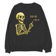 Halloween Teacher Six Seven 6 7 Skeleton Spooky Costume Women Crewneck Sweatshirt, novelty gifts, funny gifts Halloween Teacher Six Seven 6 7 Skeleton Spooky Costume Women Crewneck Sweatshirt, novelty gifts, funny gifts