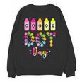 Happy Dot Day 2025 Teacher Kids Girls Colorful Polka Dot Day Women Crewneck Sweatshirt, novelty gifts, funny gifts