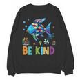 Happy First Day Of School Fish Rainbows Teacher Be Kind Women Crewneck Sweatshirt, novelty gifts, funny gifts Happy First Day Of School Fish Rainbows Teacher Be Kind Women Crewneck Sweatshirt, novelty gifts, funny gifts