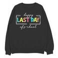 Happy Last Day Of School Shirt Men Women Teacher Student Women Crewneck Sweatshirt, novelty gifts, funny gifts Happy Last Day Of School Shirt Men Women Teacher Student Women Crewneck Sweatshirt, novelty gifts, funny gifts