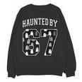 Haunted By 6 7 67 Six Seven Halloween Teacher Mom Women Crewneck Sweatshirt, novelty gifts, funny gifts Haunted By 6 7 67 Six Seven Halloween Teacher Mom Women Crewneck Sweatshirt, novelty gifts, funny gifts