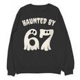 Haunted By 67 Teacher Halloween 6 7 Shirt Women Crewneck Sweatshirt, novelty gifts, funny gifts Haunted By 67 Teacher Halloween 6 7 Shirt Women Crewneck Sweatshirt, novelty gifts, funny gifts