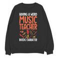 Having a Weird Music Teacher Builds Character Music Teacher Women Crewneck Sweatshirt, novelty gifts, funny gifts Having a Weird Music Teacher Builds Character Music Teacher Women Crewneck Sweatshirt, novelty gifts, funny gifts