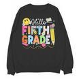 Hello Fifth Grade Team 5th Grade Back To School Teacher Kids Women Crewneck Sweatshirt, novelty gifts, funny gifts