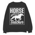 Horse Riding Teacher Rider Lover Equestrian Men Women Kids Women Crewneck Sweatshirt, novelty gifts, funny gifts