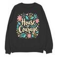 House Of Courage Flowers RCA School Teacher Student Tee Women Crewneck Sweatshirt, novelty gifts, funny gifts