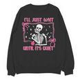 I'Ll Just Wait Until It's Quiet Spooky Teacher Halloween Women Crewneck Sweatshirt, novelty gifts, funny gifts I'Ll Just Wait Until It's Quiet Spooky Teacher Halloween Women Crewneck Sweatshirt, novelty gifts, funny gifts