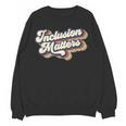 Inclusion Matters Retro Special Education Teacher Women Women Crewneck Sweatshirt, novelty gifts, funny gifts Inclusion Matters Retro Special Education Teacher Women Women Crewneck Sweatshirt, novelty gifts, funny gifts