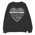 Instructional Coach Heart Teachers Appreciation Women Crewneck Sweatshirt, novelty gifts, funny gifts Instructional Coach Heart Teachers Appreciation Women Crewneck Sweatshirt, novelty gifts, funny gifts