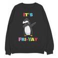 It's Fri-Yay Dabbing Penguin Friday Weekend Teacher Student Women Crewneck Sweatshirt, novelty gifts, funny gifts It's Fri-Yay Dabbing Penguin Friday Weekend Teacher Student Women Crewneck Sweatshirt, novelty gifts, funny gifts