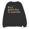 It's A Good Day To Exercise PE Teacher Gym Exercise For Men Women Women Crewneck Sweatshirt, novelty gifts, funny gifts It's A Good Day To Exercise PE Teacher Gym Exercise For Men Women Women Crewneck Sweatshirt, novelty gifts, funny gifts