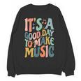 It's A Good Day To Make Music Musician Band Music Teacher Women Crewneck Sweatshirt, novelty gifts, funny gifts