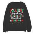 Jolliest Bunch Of Teachers Aides This Side Of Homeroom Women Crewneck Sweatshirt, novelty gifts, funny gifts