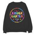 Kindergarten Crew Funy Back To School Teachers Kids Students Women Crewneck Sweatshirt, novelty gifts, funny gifts